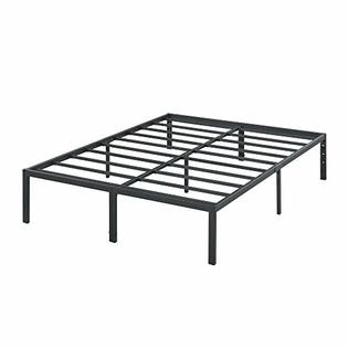 Steel Slat Non Slip Bed Frame, 18 Inch California King Bed Frame
