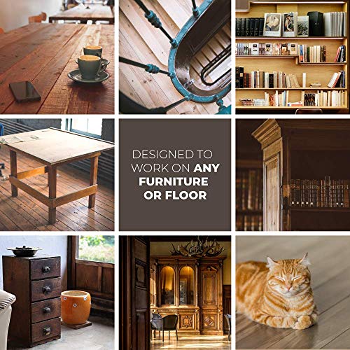 FORTIVO Wood Furniture Repair Kit, Hardwood Laminate Floor Repair Kit, Wood  Floor Scratch Repair For Furniture, Wood Putty for Wood Fill