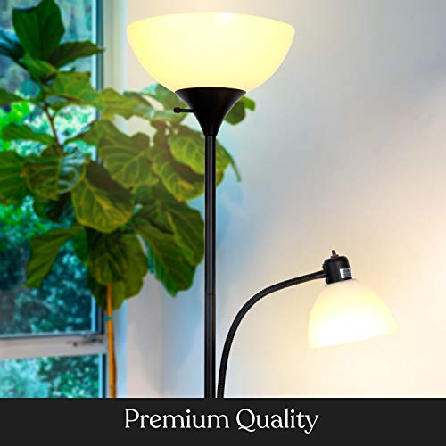 Brightech Sky Dome Plus Super Bright Led Torchiere Reading Floor Lamp Dimmable Modern Standing Pole For Office Livin Brightech Sky Dome Plus Super Bright, Bright Tech Floor Lamp