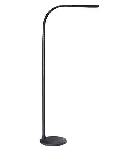 Phive Led Floor Lamp For Reading Dimmable Gooseneck Standing 4 Color Modes 5 Level Dimmer 12w Memory Function Touch C Phive Led Floor Lamp For Reading, Floor Lamp Gooseneck Reading Light
