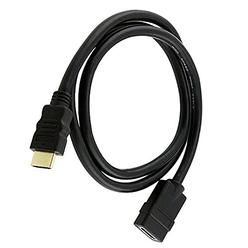 ienzaGenCables Short 28AWG High Speed Male to Female HDMI Port-Extender/Port-Saver for Roku, Chromecast, FireStick TV Streaming Sticks, PS4/PS5