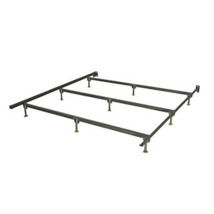 Glideaway Premium Heavy Duty Bed Frame, Heavy Duty King Bed Frame For Box Spring And Mattress
