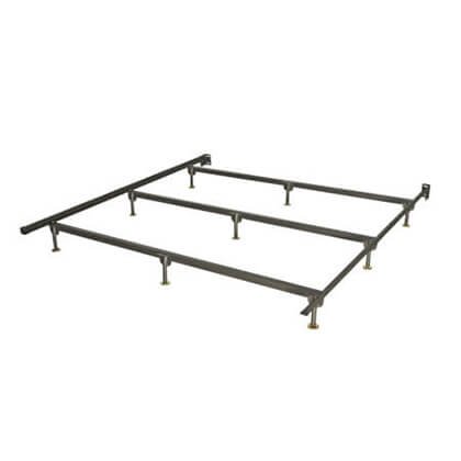 Glideaway Premium Heavy Duty Bed Frame 9 Leg W Center Support For Box Spring And Mattress Sets Usa Made King Size Glideaway Premium Heavy Duty Bed Frame, Heavy Duty King Bed Frame For Box Spring And Mattress