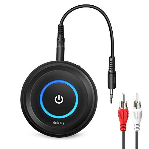 Golvery Bluetooth 5.0 Transmitter Receiver for TV, Aptx LL/FS 40ms Wireless Audio Adapter for Home Car Stereo PC CD Radio Xbox P