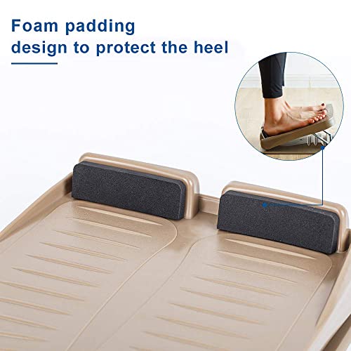 StrongTek Portable Slant Board, Adjustable Incline Boards, Calf Stretcher, Desk Foot Rest, Foot Stool, Anti Slip Design, Ankle S