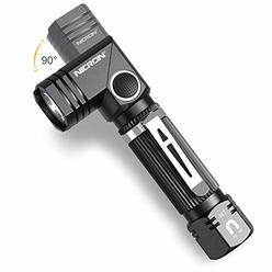 NICRON Flashlight, NICRON N7 600 Lumens Tactical Flashlight, 90 Degree Mini Flashlight Ip65 Waterproof Led Flashlight 4 Modes- Best