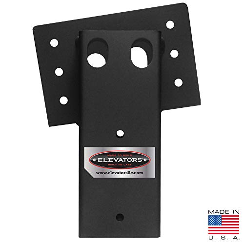 Elevators 4x4 Elevator Brackets for Deer Blinds, Playhouses, Swing Sets, Tree Houses. Made in The USA with Premium Construction Grade Stee