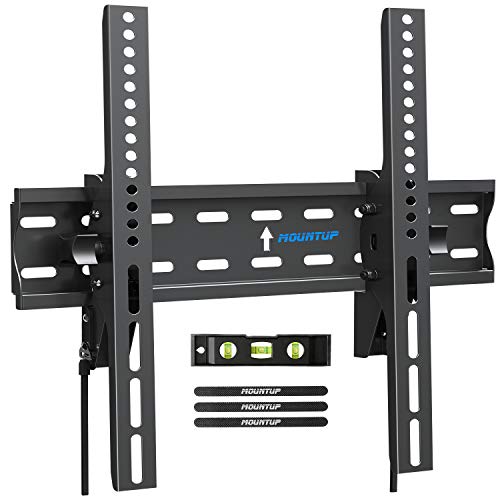 Elelab07zsdnd57 Mountup Tilting Tv Wall Mount Bracket For 26 55 Inch Flat Screen Tvs Curved Low Profile Easy To - Curved Tv Wall Mount 55 Inch