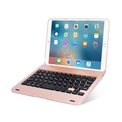 ONHI Wireless Keyboard for iPad Mini Keyboard Case, Folio Flip Smart Cover for iPad Mini 3/ iPad Mini 2/ iPad Mini 1 with Foldin