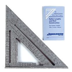 Swanson Tool Co., In Swanson NA202 Metric Speed Square Layout Tool (Aluminum)