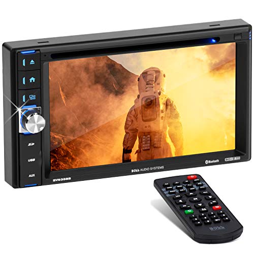 Boss Audio Systems Bv9358b Car Dvd Player Double Din Bluetooth Audio And Calling 6 2 Inch Lcd