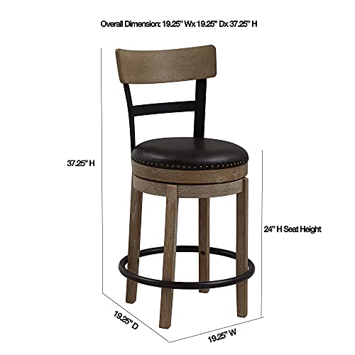 Ball Cast Swivel Counter Height, What Height Barstool For 41 Inch Counter