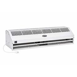 Durasteel Wall Mounted Air Curtain Fan - DuraSteel Aerial Titan-1 White 36 inch Air Door - Commercial Indoor Super Power Unit with Free He