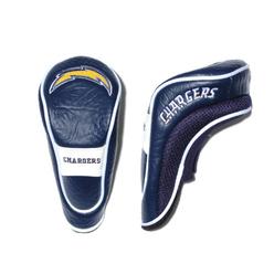 Team Golf NFL San Diego Chargers Hybrid Golf Club Headcover, Hook-and-Loop Closure, Velour lined for Extra Club Protection