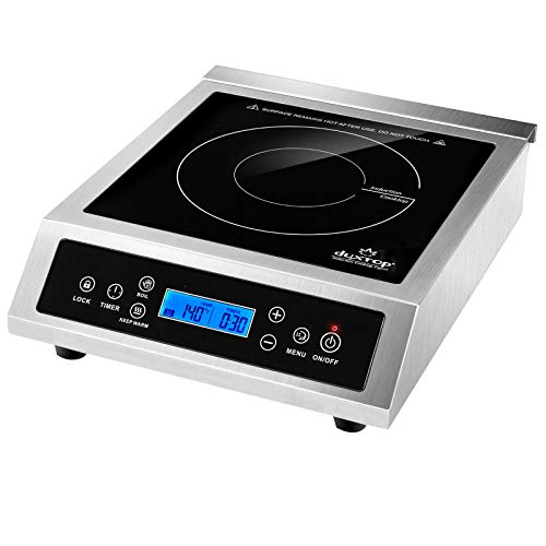 DUXTOP 961LS Duxtop Professional Portable Induction Cooktop, Commercial  Range Countertop Burner, 1800 Watts Induction Burner with Sensor Touc