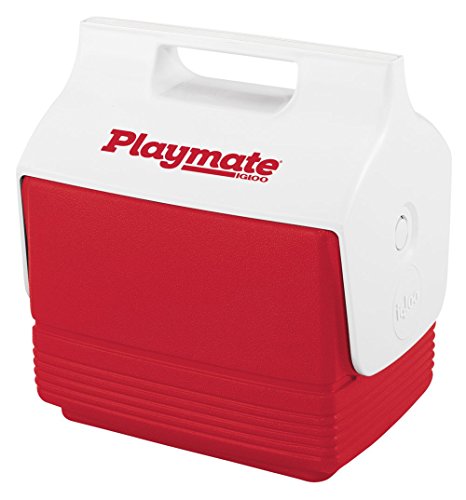 Igloo Mini Playmate Cooler , Red/White, 4 Qt