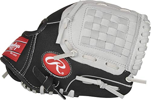 somewhere avoid Laboratory Rawlings Sure Catch Series Youth Baseball Glove, Basket Web, 9.5 inch, Right  Hand Throw, Black/Gray