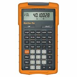 Calculated Industries 4325 HeavyCalc Pro Feet-Inch, Tenths, Yards and Metric Construction Math Calculator Tool for Engineers, Es