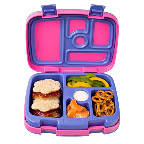 Bentgo Kids Brights ã?»Leak-Proof, 5-Compartment Bento-Style Kids Lunch Box ã?»Ideal Portion Sizes for Ages 3 to 7 ã?»BPA-Free, 