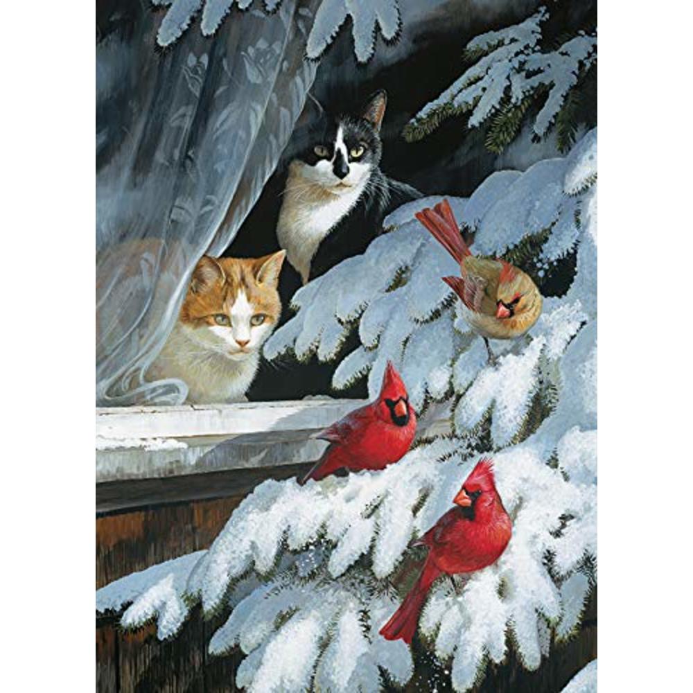 Cobble Hill Puzzle C Cobble Hill 1000 Piece Puzzle - Bird Watchers - Sample Poster Included