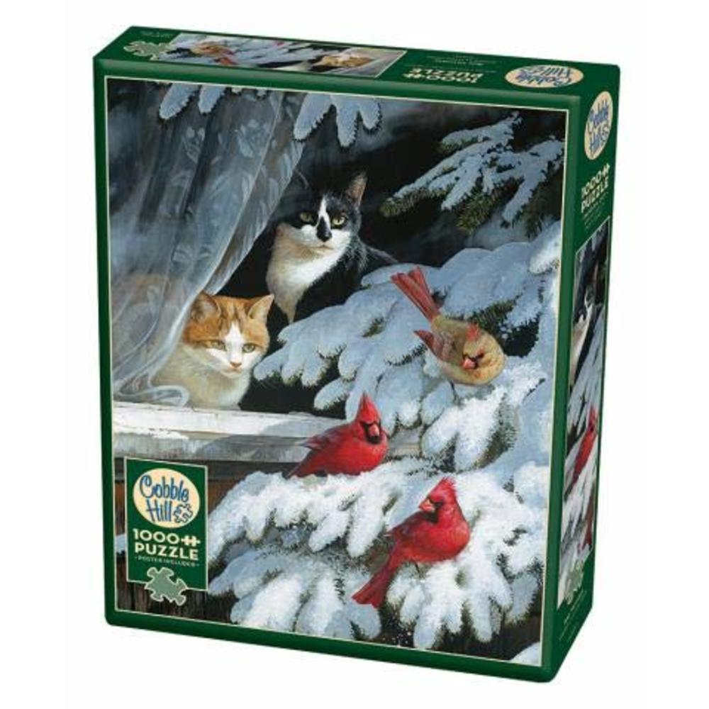 Cobble Hill Puzzle C Cobble Hill 1000 Piece Puzzle - Bird Watchers - Sample Poster Included