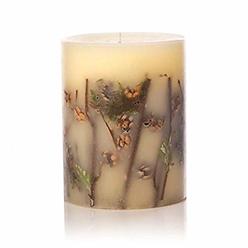 Rosy Rings Forest Tall Round Scented Candles, 5"