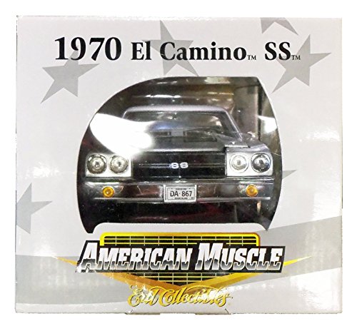 ERTL COLLECTIBLES Silver 1970 El Camino SS Diecast Car Collector Toy