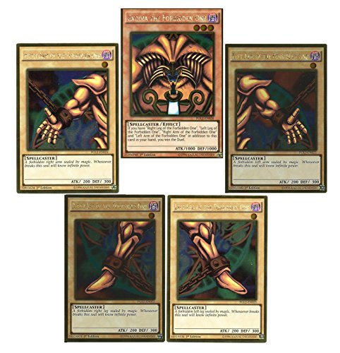 Snotra Shop YU-GI-OH Exodia the Forbidden One Full EXODIA Set ...
