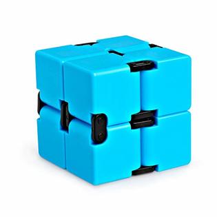 Ganowo Infinity Cube Fidget Toy For Kids And Adults Mini Magic Cube Gadget For Stress And Anxiety Relief Blue Ganowo Infinity Cube Fidget Toy For Kids And Adults Mini Magic Cube Gadget For Stress And Anxiety Relief Blue
