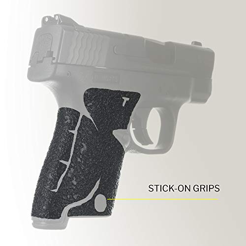 TALON Grips Adhesive Pistol Grip – Compatible with Smith & Wesson M&P  Shield – Made in The USA