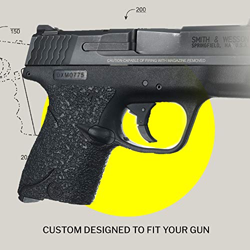 TALON Grips Adhesive Pistol Grip – Compatible with Smith & Wesson M&P  Shield – Made in The USA