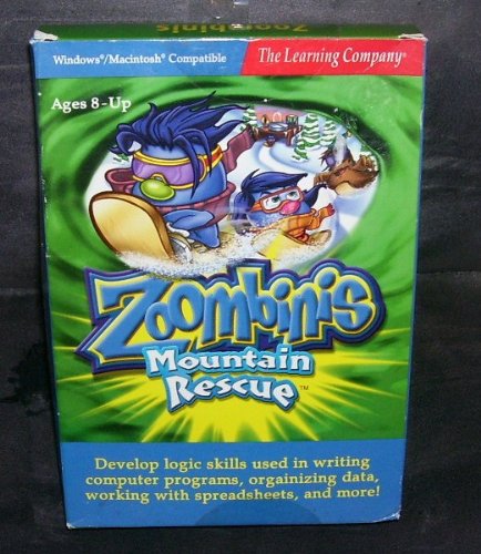 Riverdeep ZOOMBINIS MOUNTAIN RESCUE Educational Game