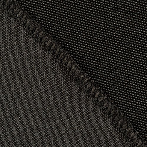 LTC LINENS LinenTablecloth 17-Inch Polyester Napkins (1-Dozen) Black