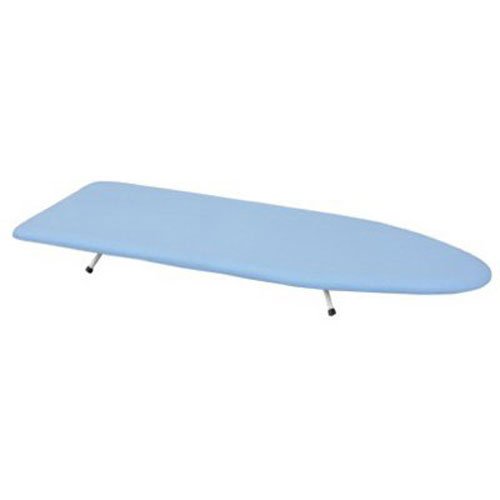 Household Essentials 120101-0 Collapsible Space Saving Tabletop Ironing Board with Folding Legs | Blue