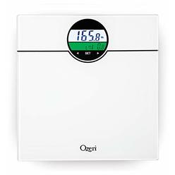 Ozeri WeightMaster 400 lbs Digital Bath Scale with BMI and Weight Change Detection, White, 1 Count