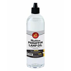 Ner Mitzvah Paraffin Lamp Oil - Clear Smokeless, Odorless, Clean Burning Fuel for Indoor and Outdoor Use with E-Z Fill Cap and Pouring Spout