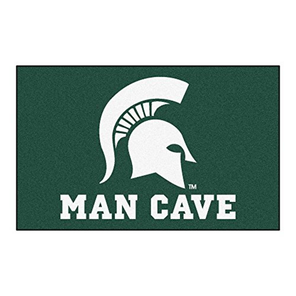 FANMATS 14571 Michigan State University Nylon Universal Man Cave UltiMat Rug