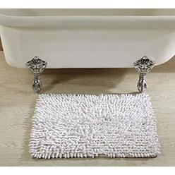 Better Trends Loopy Chenille Collection is Ultra Soft, Plush and Absorbent Tufted Bath Mat Rug 100% Cotton in Vibrant Colors, 24