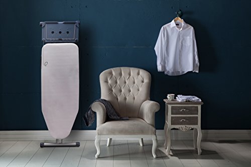 Mabel Home Extra-Wide ironing Pro Board with Shoulder Wing Folding, 8 Feature, with + Extra Cover