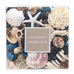 Qingbei Rina Ocean Scented Potpourris Dried Flowers in Box Home Fragrance Decoration Christmas Aroma Gift Decorative Filler for 