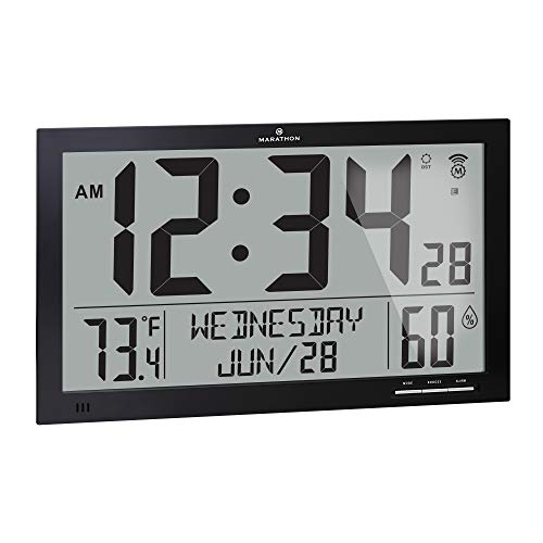 General Jumbo Display Digital Wall Clock - Kwanwa Digital Led Wall Clock With 3 Large Display Battery Operated General Jumbo Display Digital Wall Clock - Kwanwa Digital Led Wall Clock With 3 Large Display Battery Operated
