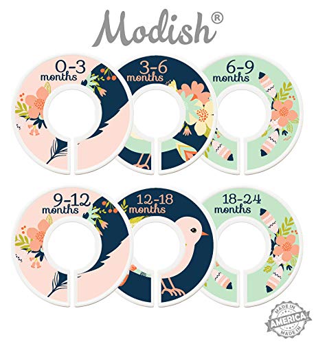 Modish Labels Baby Nursery Closet Dividers, Closet Organizers ...