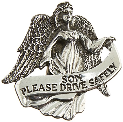 Cathedral Art (Abbey & CA Gift Auto Visor Clip, Son Drive Safely, Silver