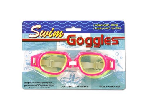 Kole Leak-Proof Adjustable Swim Goggles