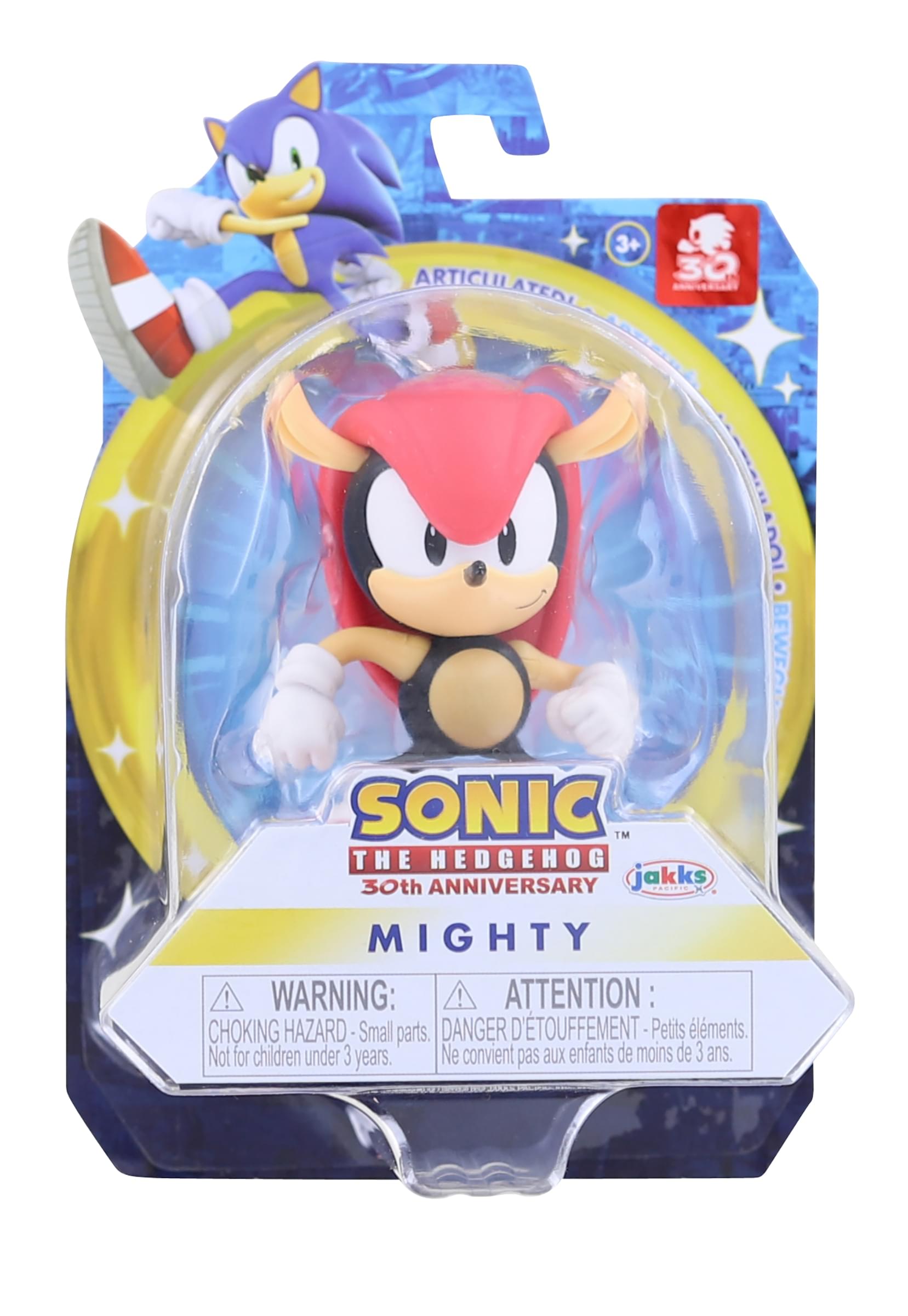 Jakks Pacific Sonic the Hedgehog 2.5 Inch Figure Classic Mighty