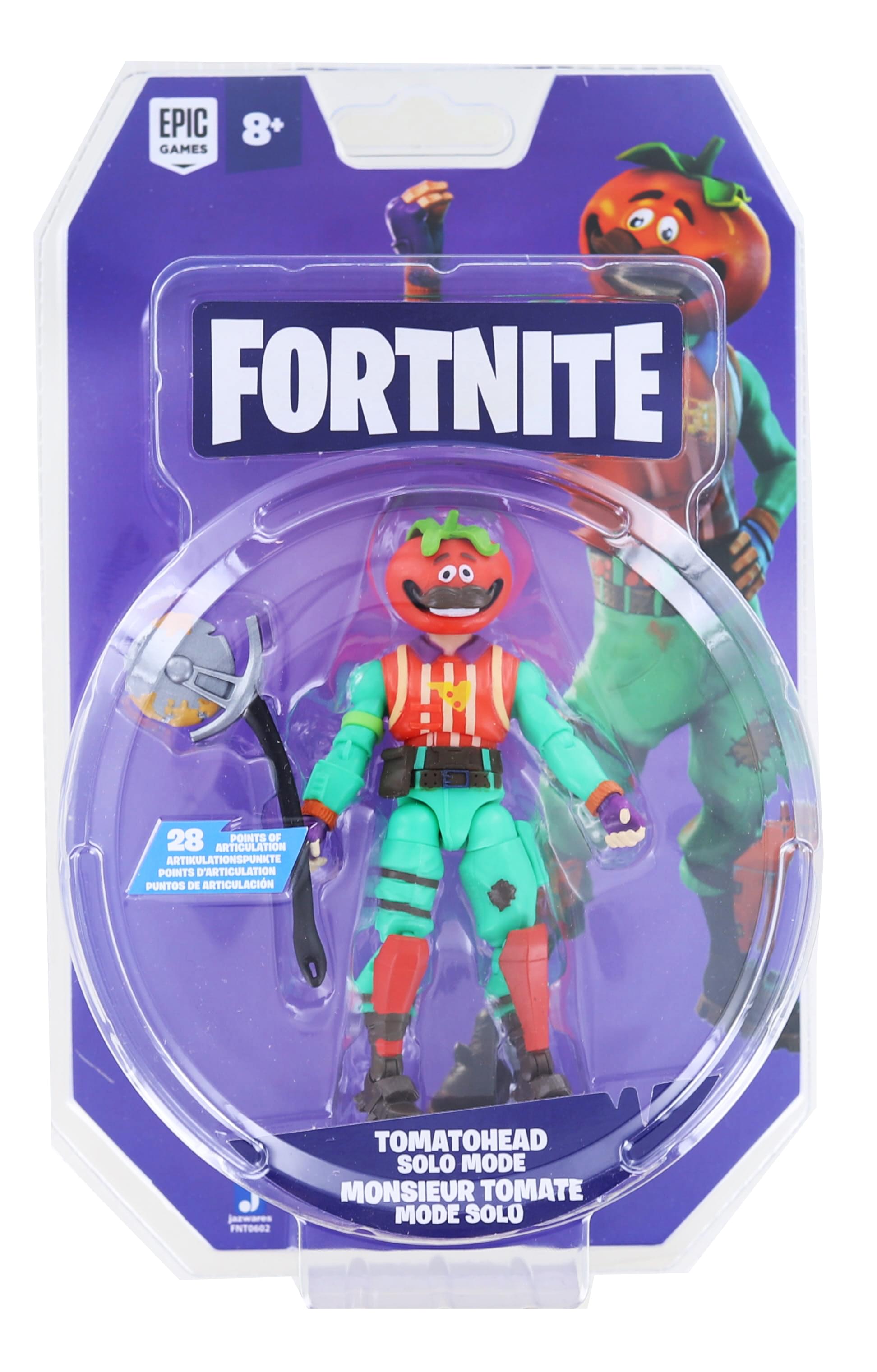 Jazwares, Inc. Fortnite Solo Mode 4 Inch Action Figure Tomatohead