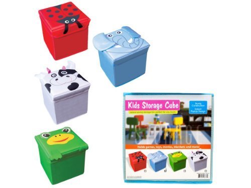 bulk buys Kids Fabric Storage Cube, Case of 4