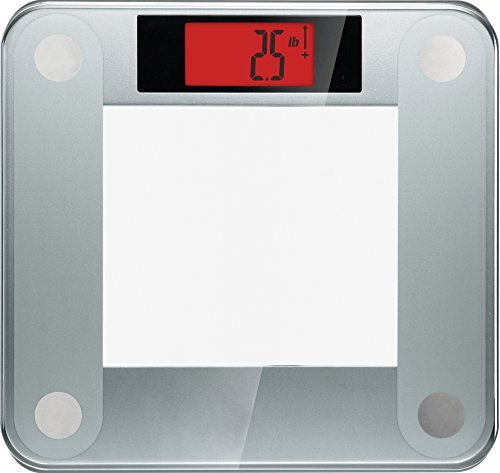 Ozeri Precision II Digital Bathroom Scale (440 lbs Capacity), with Weight Change Detection Technology & StepOn Activation, Clear