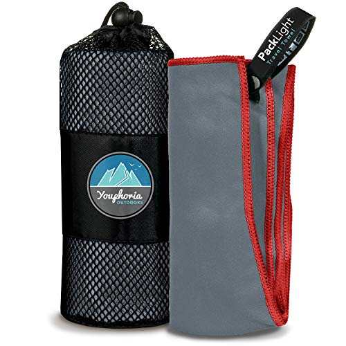 Youphoria Outdoors Youphoria Microfiber Travel Towel Fast Drying Lightweight - Quick Dry Towel & Camping Towel - 3 Size Options