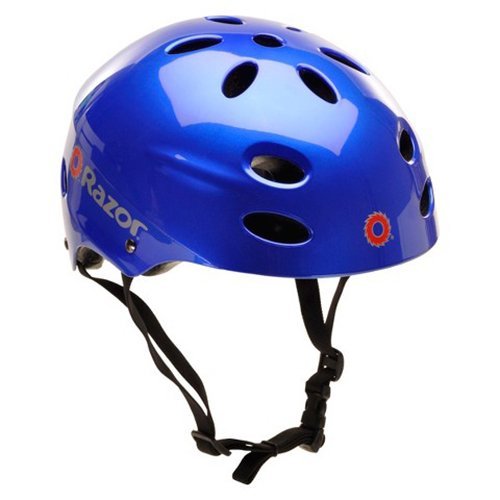 Razor&trade; Razor V-17 Youth Muli-Sport Helmet, Gloss Blue